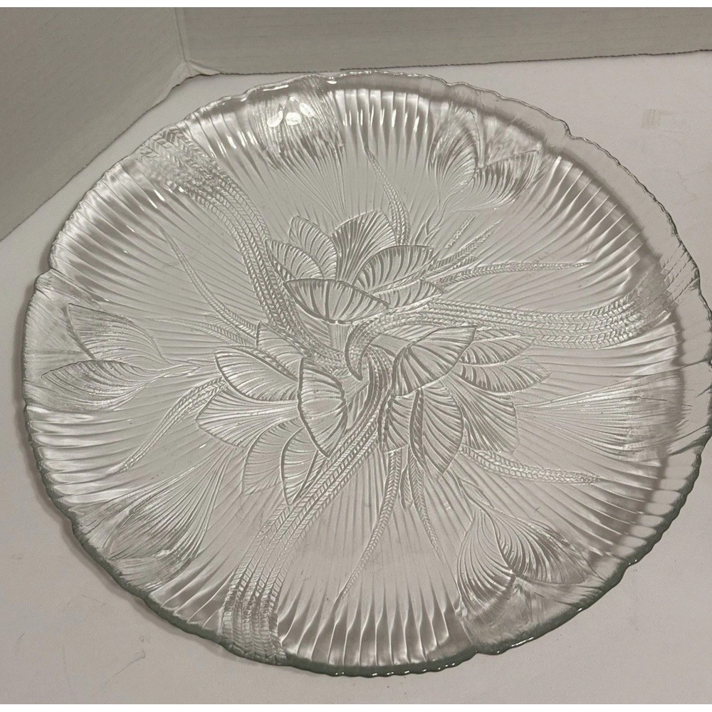 Vintage Arcoroc Canterbury Crocus 10.75 Dinner Plate/Set of‎ 4. Excellent Cond